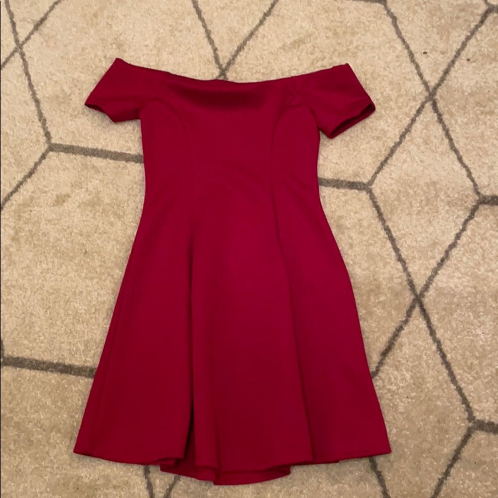 Red dress